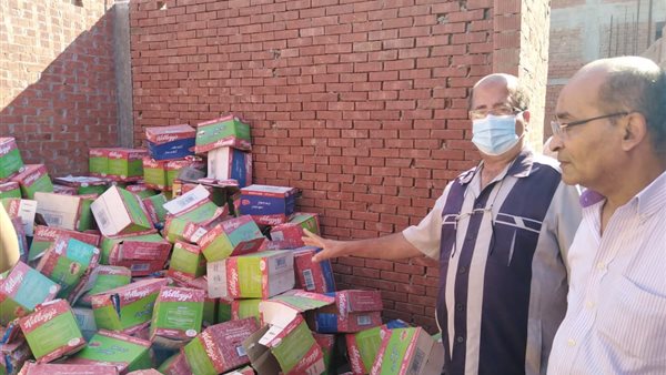 ضبط مواد منتهية الصلاحية