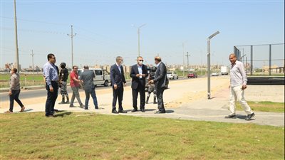 محافظ كفر الشيخ يتفقد الحديقة المركزية المجانية | صور 