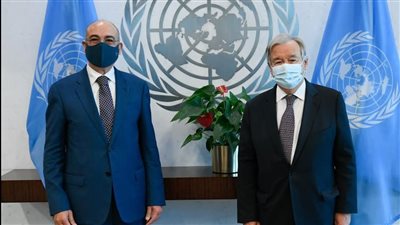 السكرتير العام للأمم المتحدة يشيد بدور مصر الرائد دبلوماسيًا