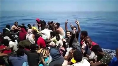 رصد مقطع مصور لـ شباب تلبانة بـ المنصورة قبل غرقهم قبالة السواحل الليبية | فيديو 