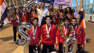 ناشئو الريشة الطائرة يعودون إلى القاهرة متوجين بكأس إفريقيا تحت 15 سنة