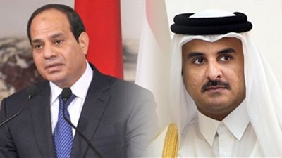 الرئيس السيسي يبعث رسالة خطية لـ أمير قطر