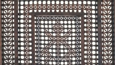 متحف الآثار بمكتبة الإسكندرية يعرض مشربية منزل عائشة البيضا