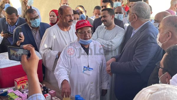 وزير الزراعة في قرية