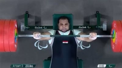 طوكيو 2020.. محمد السيد يحتل المركز السادس في رفع الأثقال البارالمبية