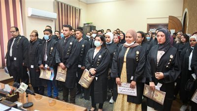 الأمين العام للمحامين يعقد أول جلسة حلف يمين قانونية | صور