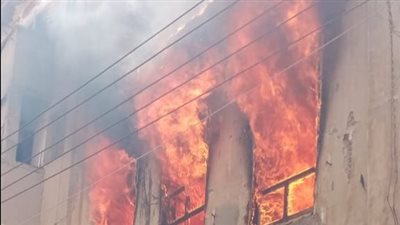 الحماية المدنية تسيطر على حريق داخل مخزن أدوات كهربائية بكرداسة