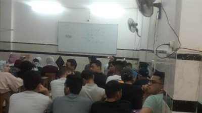 غلق وتشميع مركز دروس خصوصية بمنطقة الحناوي بالشرقية | صور