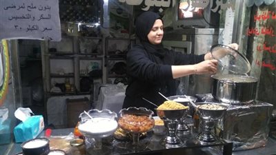 البلوظة.. أقدم حلويات منطقة الجمالية 