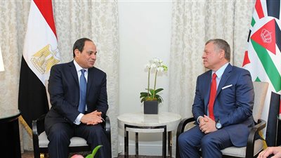 العاهل الأردني: حريصون على الاستفادة من جهود مصر التنموية في كافة المجالات