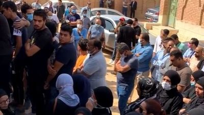 أسرة الفنان ماهر سليم تودع الراحل إلى مثواه الأخير