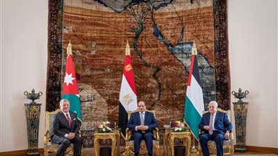 الرئيس السيسي والزعيمان الفلسطيني والأردني يشددون على ضرورة احترام حق أهالي الشيخ جراح في منازلهم