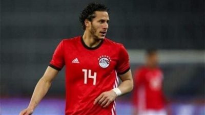 رمضان صبحي يضاعف النتيجة لـ منتخب مصر بالهدف الثالث في شباك ليبيا
