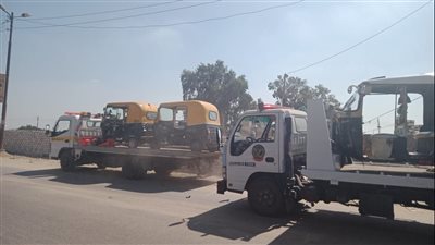 ضبط 120 توكتوك مخالف بكفر الشيخ ودسوق خلال 24 ساعة | صور 