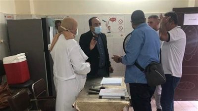 وكيل وزارة الصحة ببورسعيد يتفقد مركز لقاحات كورونا بمدينة بور فؤاد | صور