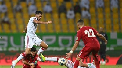 التعادل السلبي يحسم مواجهة الإمارات ولبنان في تصفيات مونديال 2022