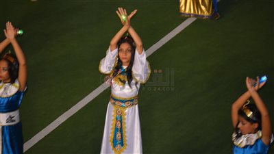 عروض فنية وغنائية في افتتاح بطولة دوري الشركات ببورسعيد | صور وفيديو 