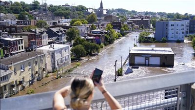 25 قتيلًا حصيلة ضحايا إعصار إيدا في نيويورك