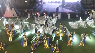 عروض فنية وغنائية في افتتاح بطولة دوري الشركات ببورسعيد بحضور وزير الرياضة