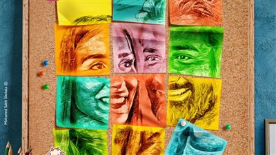 أحمد حاتم وجميلة عوض يتصدران البوستر الرسمي لفيلم عروستي