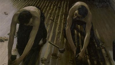 لوحات عالمية.. «كاشطو الأرضية» غوستاف كاييبوت