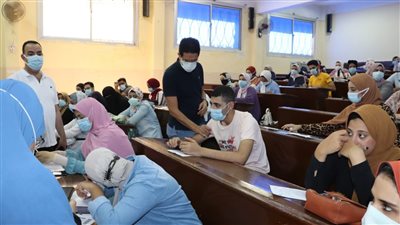 تطعيم 6 آلاف من منتسبي جامعة بنها بلقاح فيروس كورونا