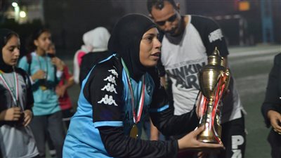 على طريقة شيكابالا.. سيدات محلة حسن يحتفلن ببطولة الإتحاد العربي للأكاديميات | صور وفيديو