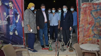 إغلاق 6 مقاه ومخبز سياحي لمخالفتها إجراءات مواجهة كورونا بالمنيا