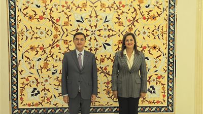 وزيرة التخطيط تلتقي نائب رئيس الوزراء الأوزباكستاني لبحث مجالات التعاون بين البلدين