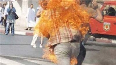 لمروره بأزمة نفسية.. شاب يحاول الانتحار بإشعال النار في جسده بقنا