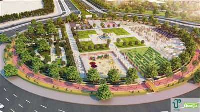 أب تاون أكتوبر الجديدة.. عيش حياة المدينة برفاهية الكمبوند