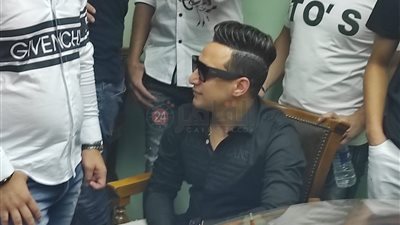 بدء جلسة التحقيق مع رضا البحراوي وحسن شاكوش بنقابة الموسيقيين