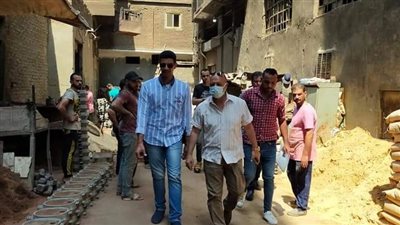 رفع 800 طن مخلفات بشوارع شبرا الخيمة 