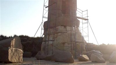 الأعلى للآثار يبدأ في أعمال مشروع درء الخطورة عن ناووس تل الربع بـ محافظة الدقهلية