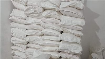 ضبط 8.5 طن سكر و100 كيلو لحوم فاسدة بالبحيرة