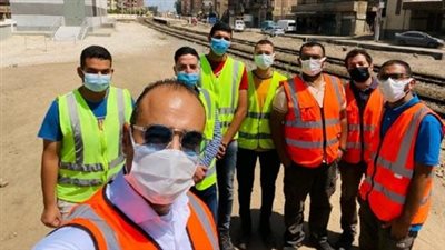 مدير شركة سيمنز الألمانية يشيد بطلاب المعهد الفني لتكنولوجيا السكة الحديد | صور