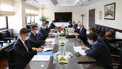 ننشر صور الجولة الاستكشافية الثانية من المحادثات بين مصر وتركيا