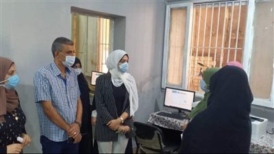 نائب محافظ القليوبية تتفقد المركز التكنولوجي بشبين والخصوص وتحث على حسن معاملة المواطنين 