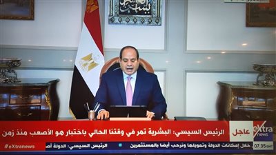 السيسي: الحكومات لن تستطيع تحقيق التعافي الأخضر بمفردها