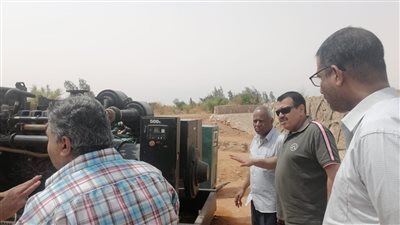 حلول جذرية لمشكلة نقص مياه الري بقرى العون الغذائي بأسوان