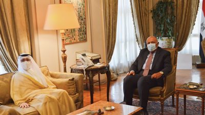 وزير الخارجية يستقبل نظيره الكويتي لبحث آليات العمل العربي المُشترك