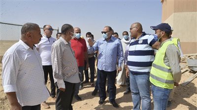 محافظ أسيوط يتفقد أعمال تنفيذ المحطة الانتقالية الوسيطة للمخلفات الصلبة بديروط