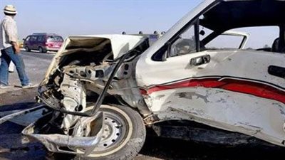 إصابة 9 أشخاص بينهم 7 أطفال في حادث تصادم بالبحيرة