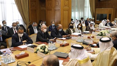 شكري ونظراؤه العرب يبحثون آليات العمل العربي في مواجهة التحديات المتعددة