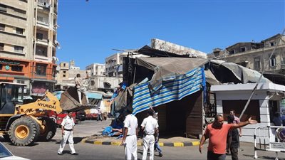 ضبط 8717 حالة إشغال مقاهي وتحرير 815 محضر متنوع بالإسكندرية │ صور