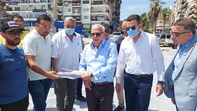 محافظ بورسعيد: قرب الانتهاء من  إنشاء مشروع ساحة مصر.. وتشغيل مدرسة ظهر هذا العام 