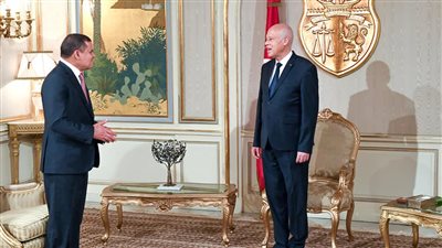 بعد أزمة التصريحات.. قيس سعيد يستقبل رئيس الحكومة الليبية في قرطاج