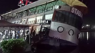 مباشر | غرق مطعم عائم في النيل بالمنصورة.. وسقوط مصابين