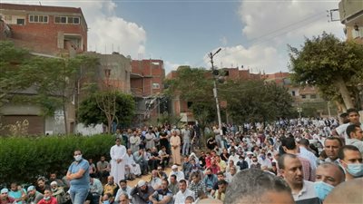 مشاهد من جنازة رجل الأعمال محمود العربي بالمنوفية