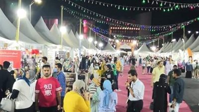 إقبال كبير على معرض الكتاب ببورسعيد في أسبوعه الأول